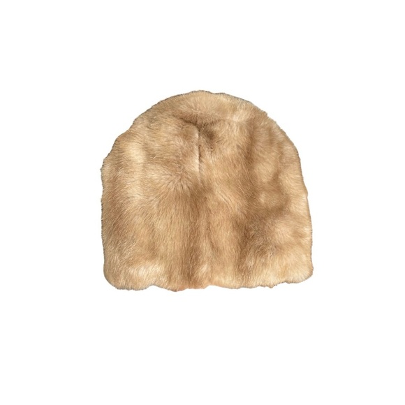 Vintage Mink Fur Hat | Blonde Cloche Women’s OS - Picture 3 of 8